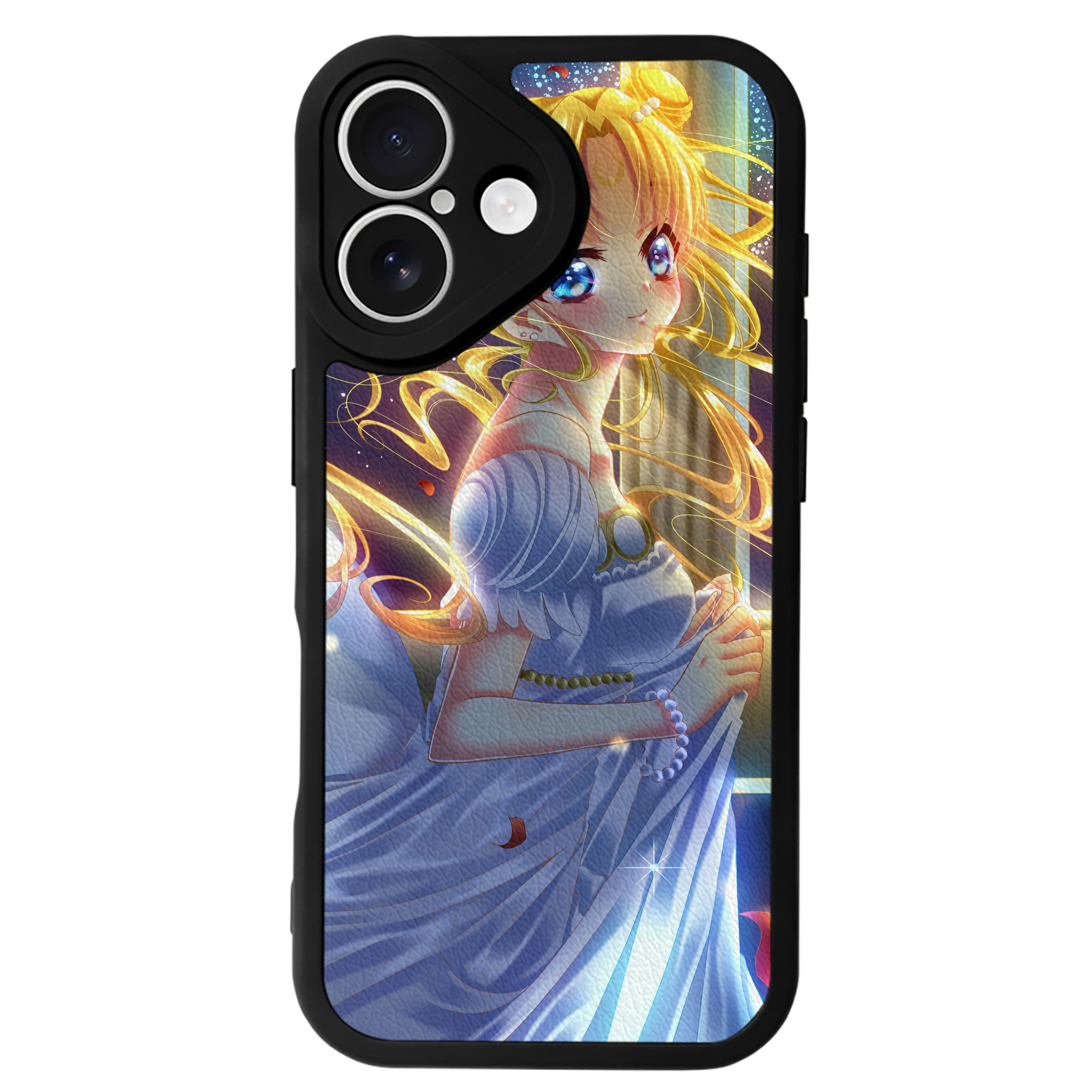 （画像用） 美少女戦士セーラームーン Sailor Moon 【iPhone 16シリーズ対応】シリコンスマホケース（レザー調） 材質：シリコン